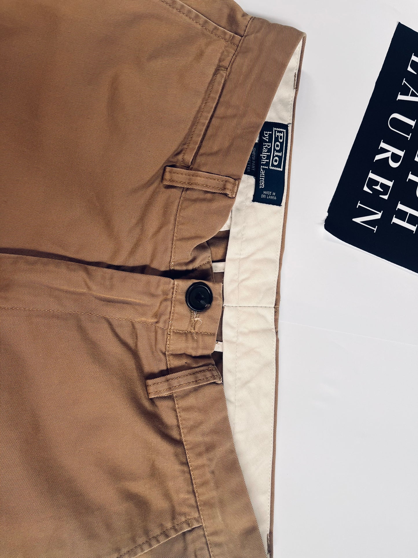 Polo Ralph Lauren Broek (Beige, Maat 32/34)