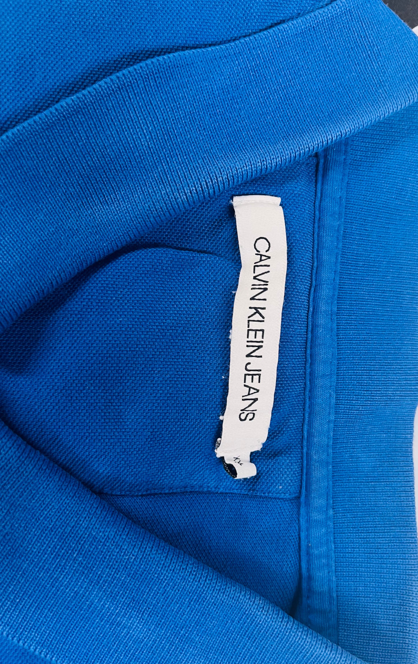 Calvin Klein Polo (Klassiek Blauw, Maat XXL)