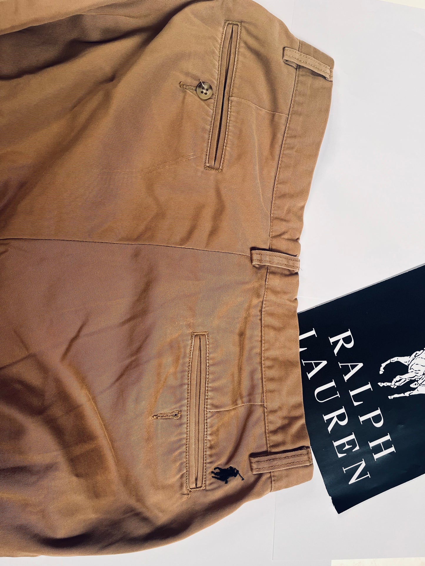Polo Ralph Lauren Broek (Beige, Maat 32/34)