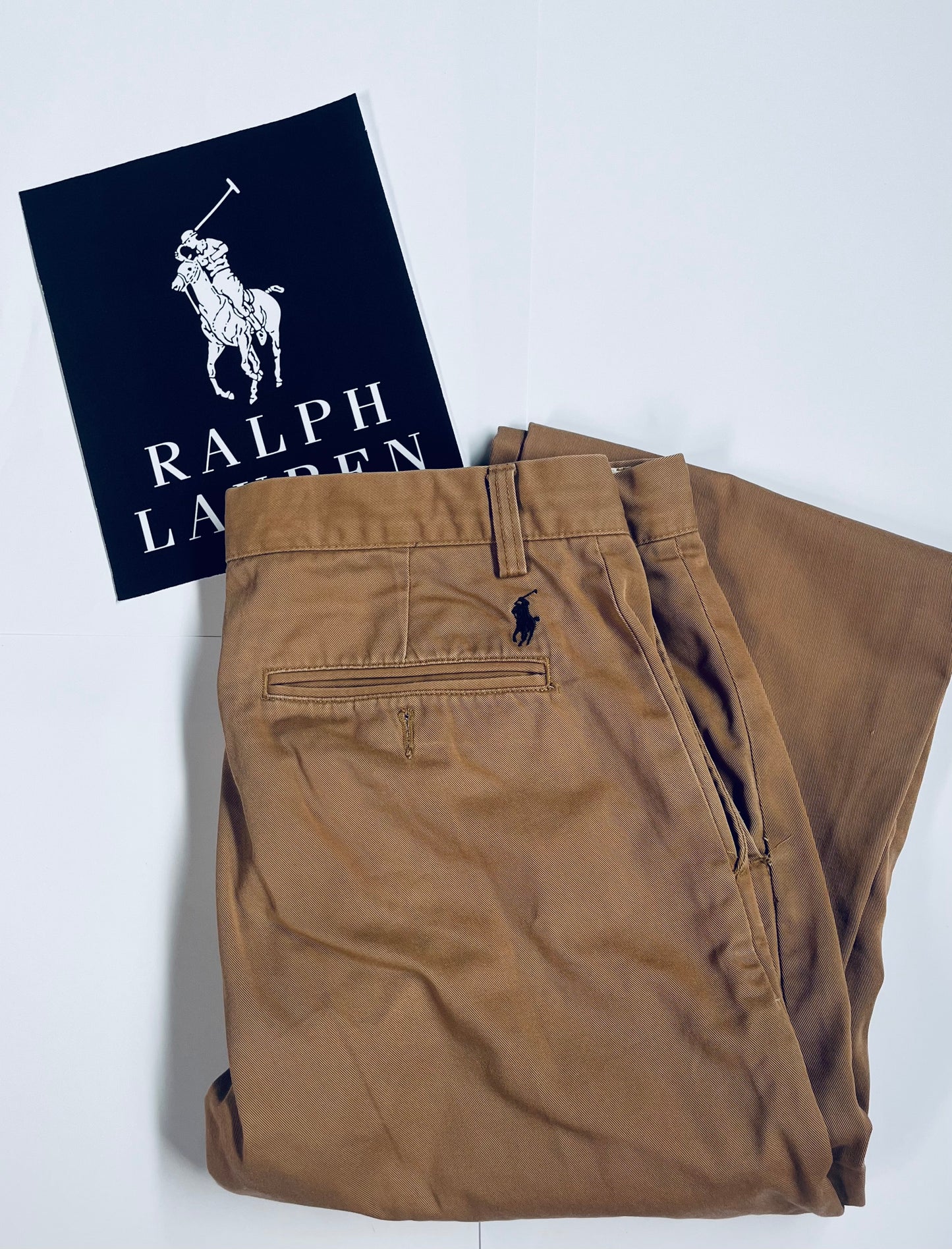 Polo Ralph Lauren Broek (Beige, Maat 32/34)