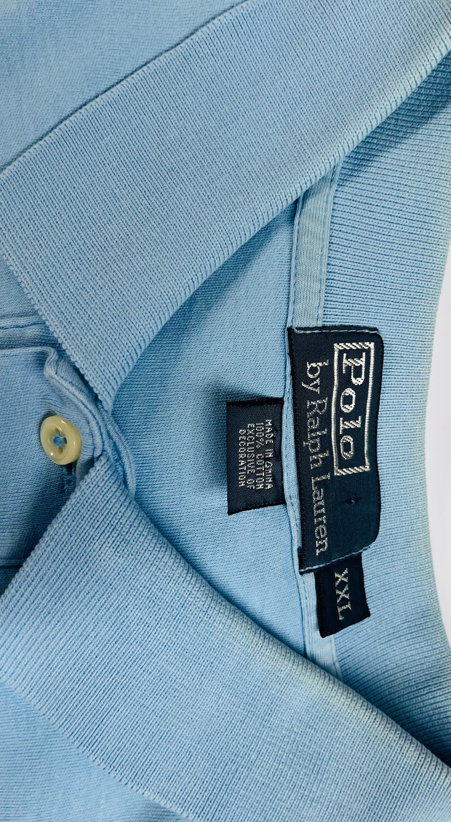 Polo Ralph Lauren Polo (Lichtblauw, Maat XXL)