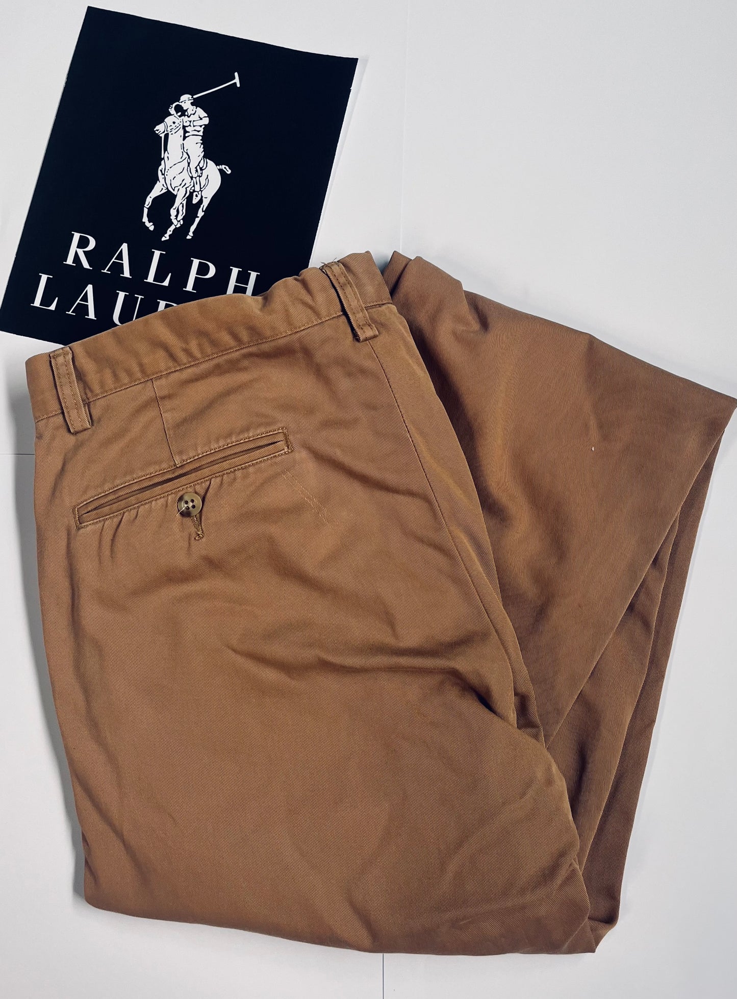 Polo Ralph Lauren Broek (Beige, Maat 32/34)