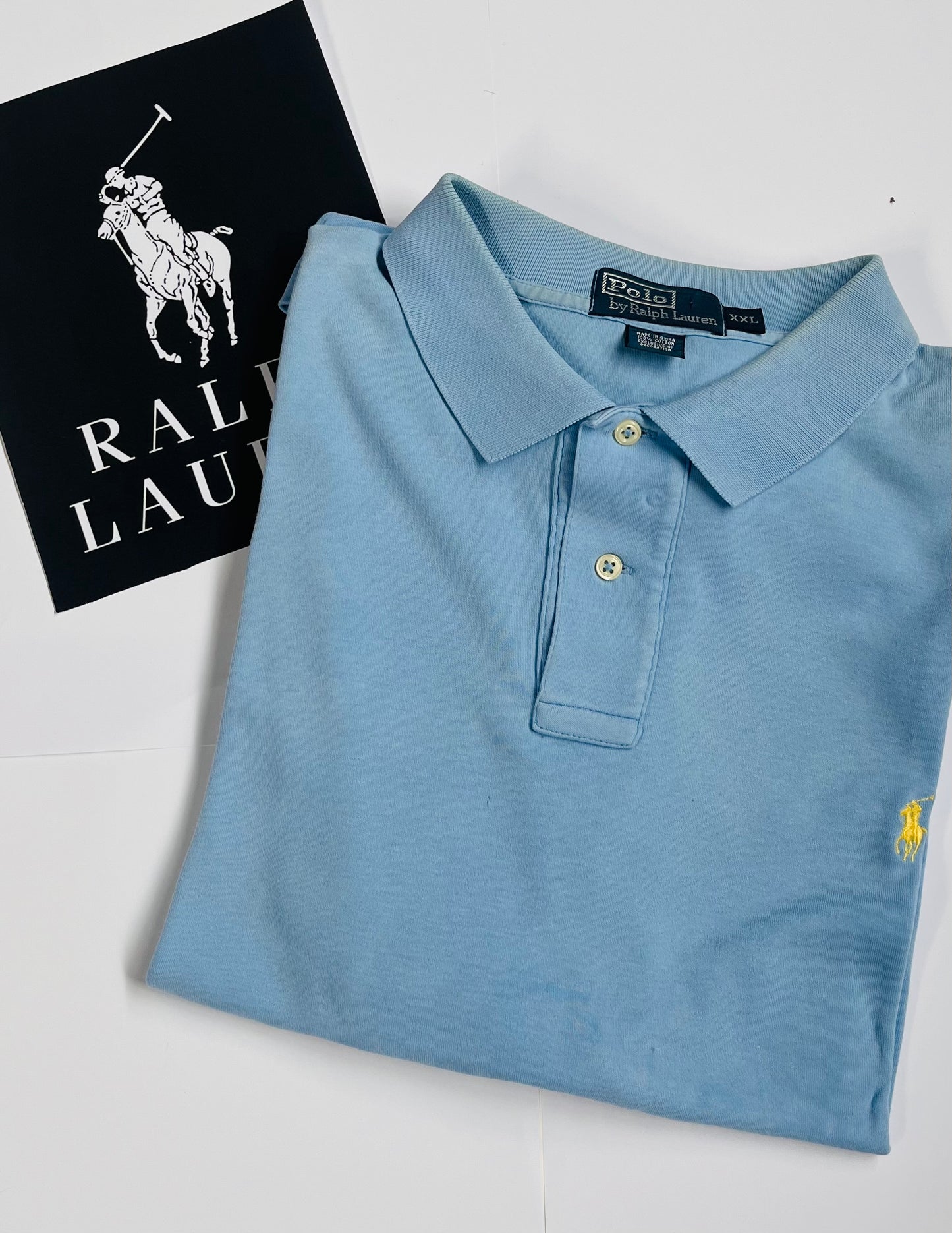 Polo Ralph Lauren Polo (Lichtblauw, Maat XXL)