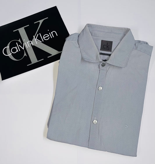 Calvin Klein Overhemd (Lichtblauw, Slim Fit, Maat M / 39 / 15 1/2)